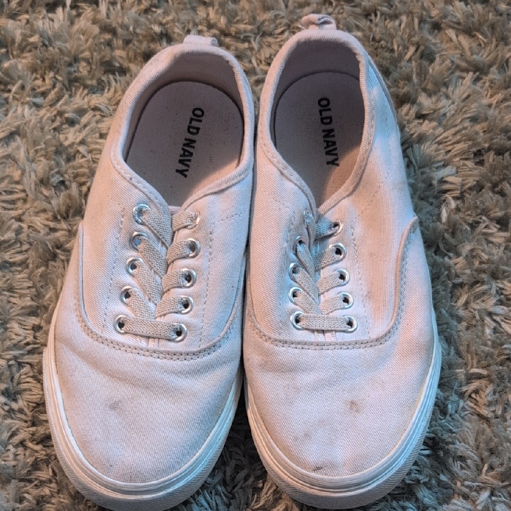 Old Navy Off-White Canvas Shoes